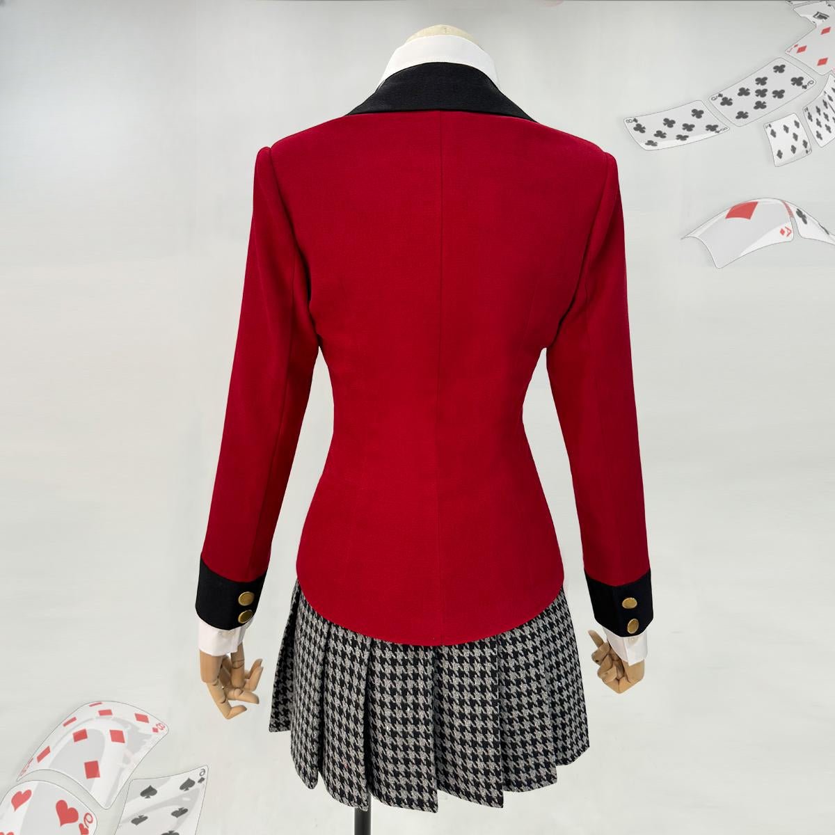 Kakegurui - Yumeko Jabami Cosplay Acrylic Keychain - Hyakkaou Private Academy - Coscosmos