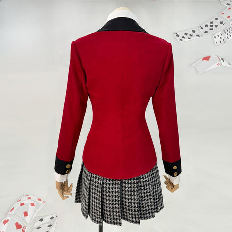 Kakegurui - Yumeko Jabami Cosplay Acrylic Keychain - Hyakkaou Private Academy - Coscosmos