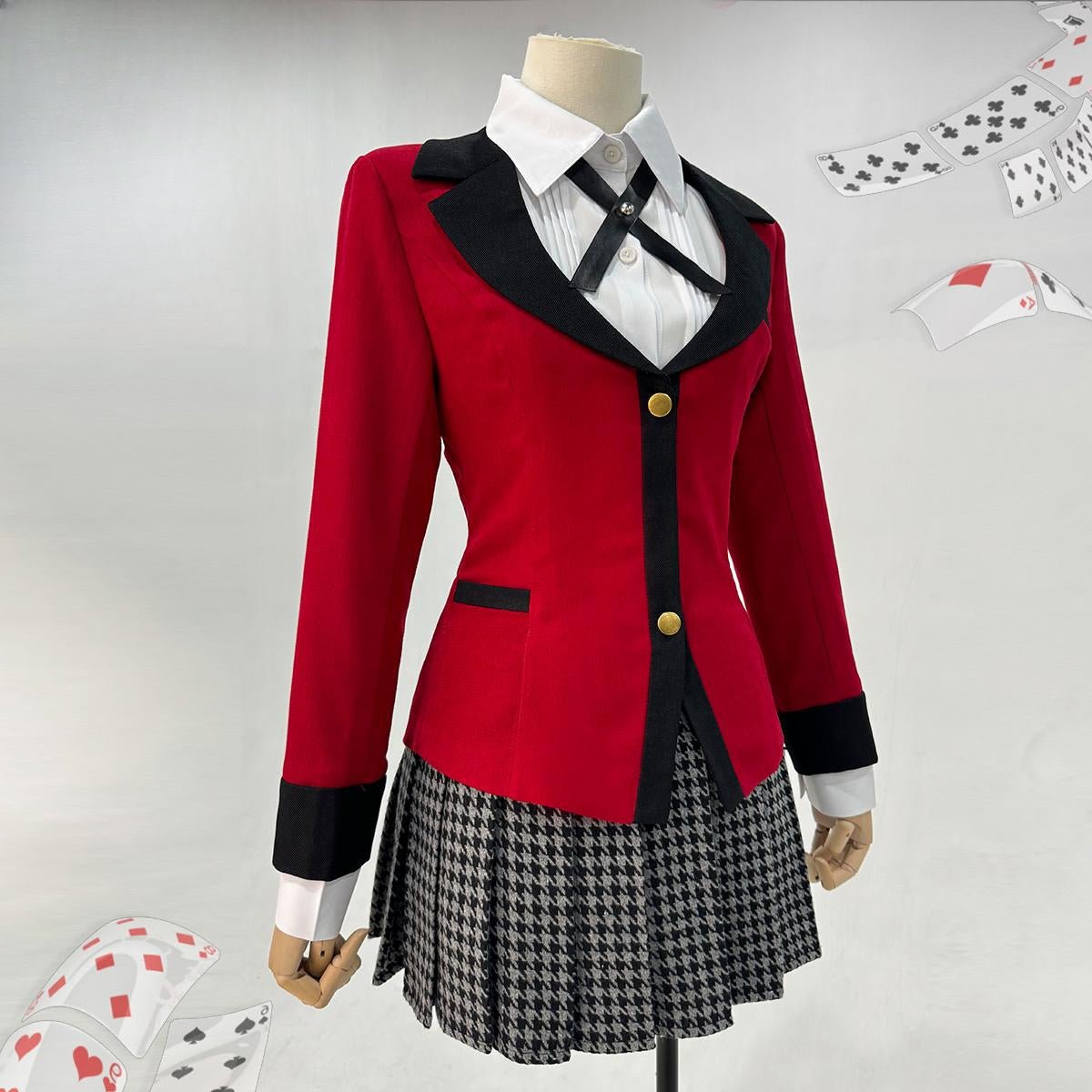 Kakegurui - Yumeko Jabami Cosplay Acrylic Keychain - Hyakkaou Private Academy - Coscosmos