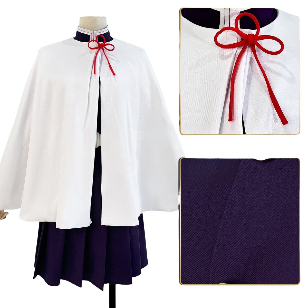 Kanao Tsuyuri Cosplay Costume from Demon Slayer: Kimetsu no Yaiba - Coscosmos