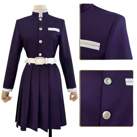 Kanao Tsuyuri Cosplay Costume from Demon Slayer: Kimetsu no Yaiba - Coscosmos