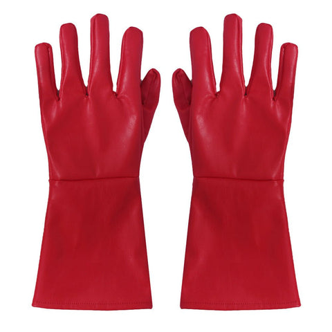 Kaneda Shotaro Akira Cosplay Costume - Red Capsule Embroidered Leather Men’s Biker Jacket - Coscosmos
