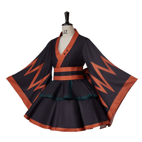 Katsuki Bakugo Yukata Set - Premium Anime Cosplay Kimono - Coscosmos