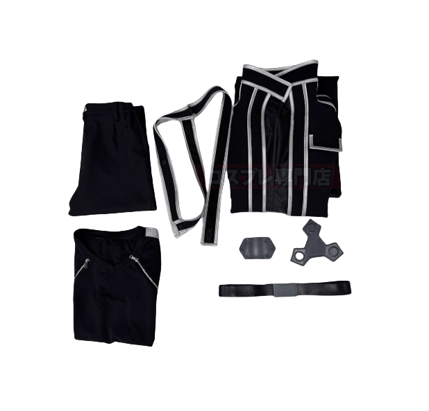 Kazuto Kirigaya Kirito Cosplay Costume from Sword Art Online - Coscosmos