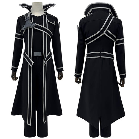 Kazuto Kirigaya Kirito Cosplay Costume from Sword Art Online - Coscosmos