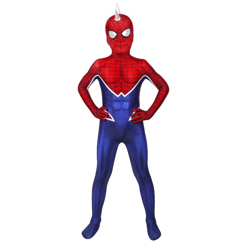 Kids Spider - Man Costumes - Spider - Man Punk Suit Cosplay Costume - Coscosmos