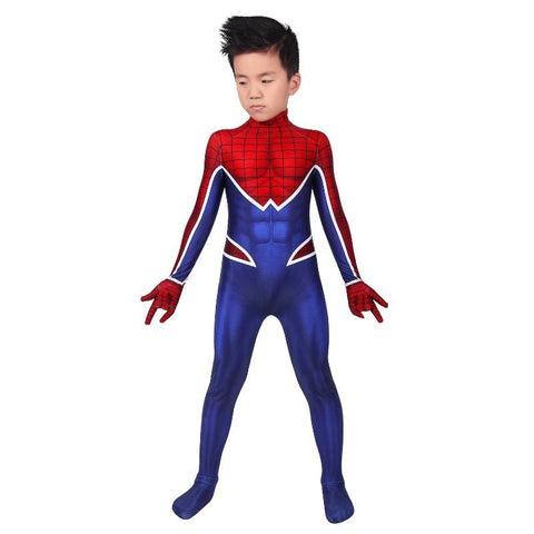 Kids Spider - Man Costumes - Spider - Man Punk Suit Cosplay Costume - Coscosmos