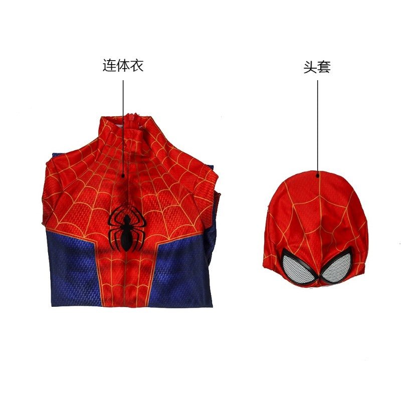 Kids Spider - man Peter Parker Cosplay Costume Halloween Kids Cosplay Suit - Coscosmos