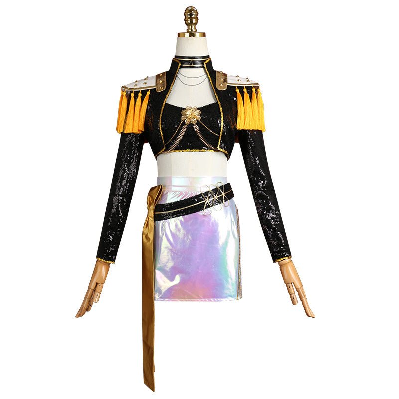 Kpop Witch Hunt Squadron Zoe Lumi Stage Costume Cosplay Outfit - Coscosmos