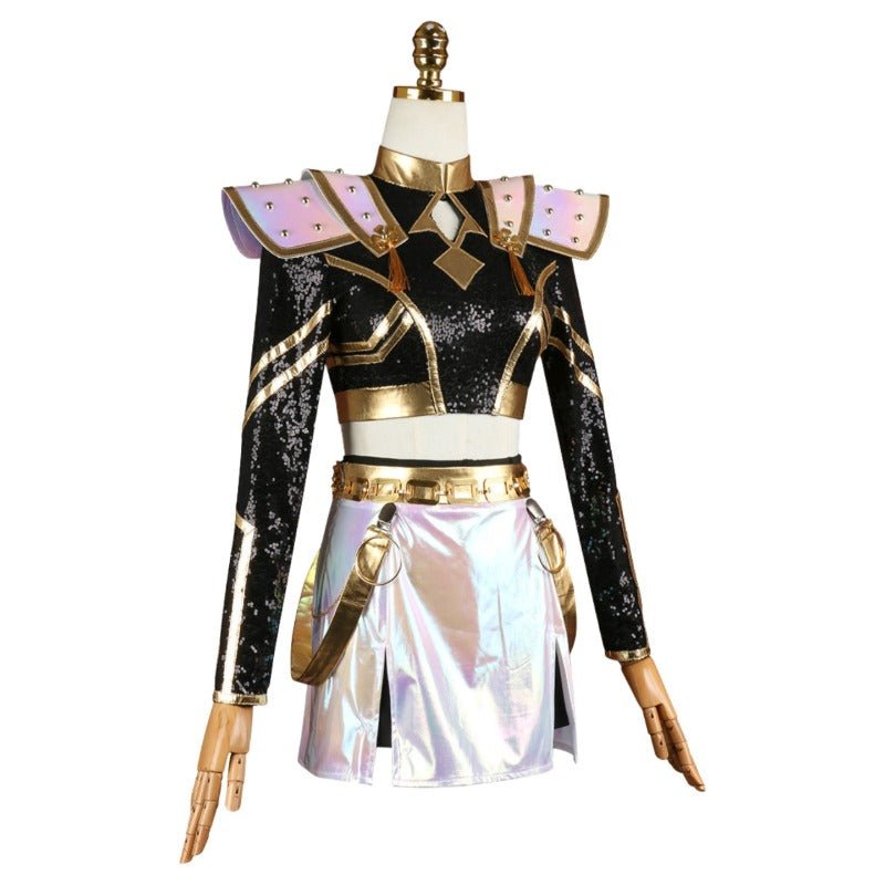 Kpop Witch Hunt Squadron Zoe Lumi Stage Costume Cosplay Outfit - Coscosmos
