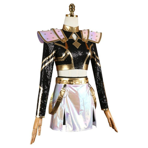 Kpop Witch Hunt Squadron Zoe Lumi Stage Costume Cosplay Outfit - Coscosmos