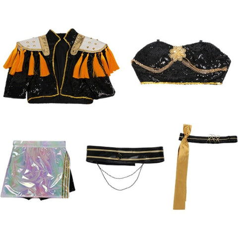 Kpop Witch Hunt Squadron Zoe Lumi Stage Costume Cosplay Outfit - Coscosmos