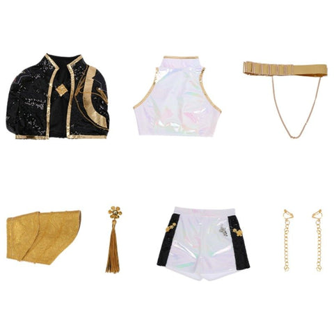 Kpop Witch Hunt Squadron Zoe Lumi Stage Costume Cosplay Outfit - Coscosmos