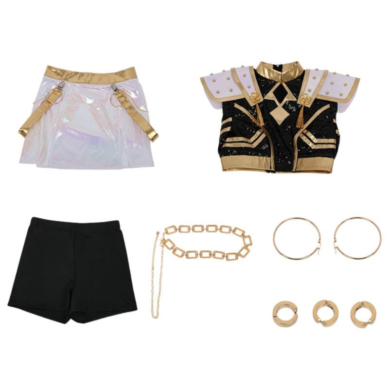 Kpop Witch Hunt Squadron Zoe Lumi Stage Costume Cosplay Outfit - Coscosmos