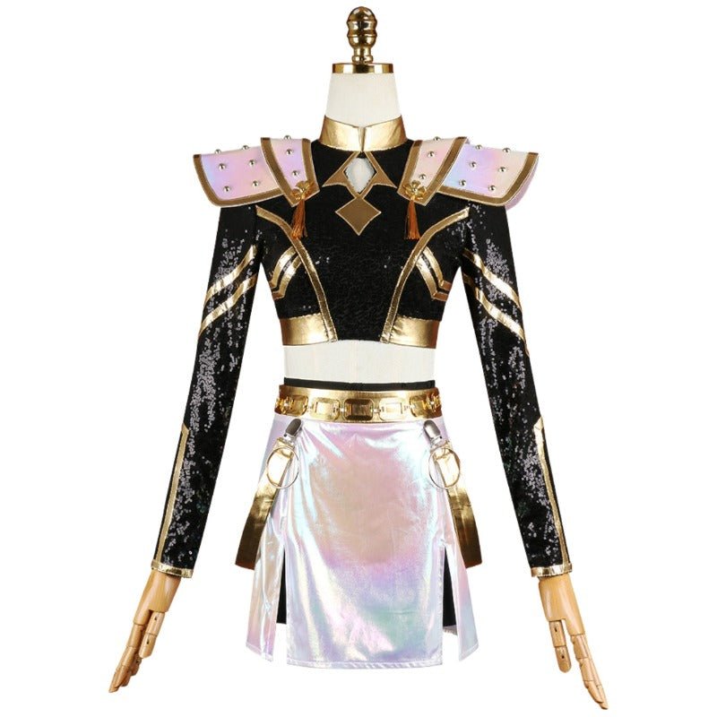 Kpop Witch Hunt Squadron Zoe Lumi Stage Costume Cosplay Outfit - Coscosmos
