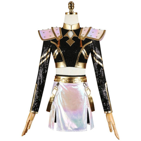 Kpop Witch Hunt Squadron Zoe Lumi Stage Costume Cosplay Outfit - Coscosmos