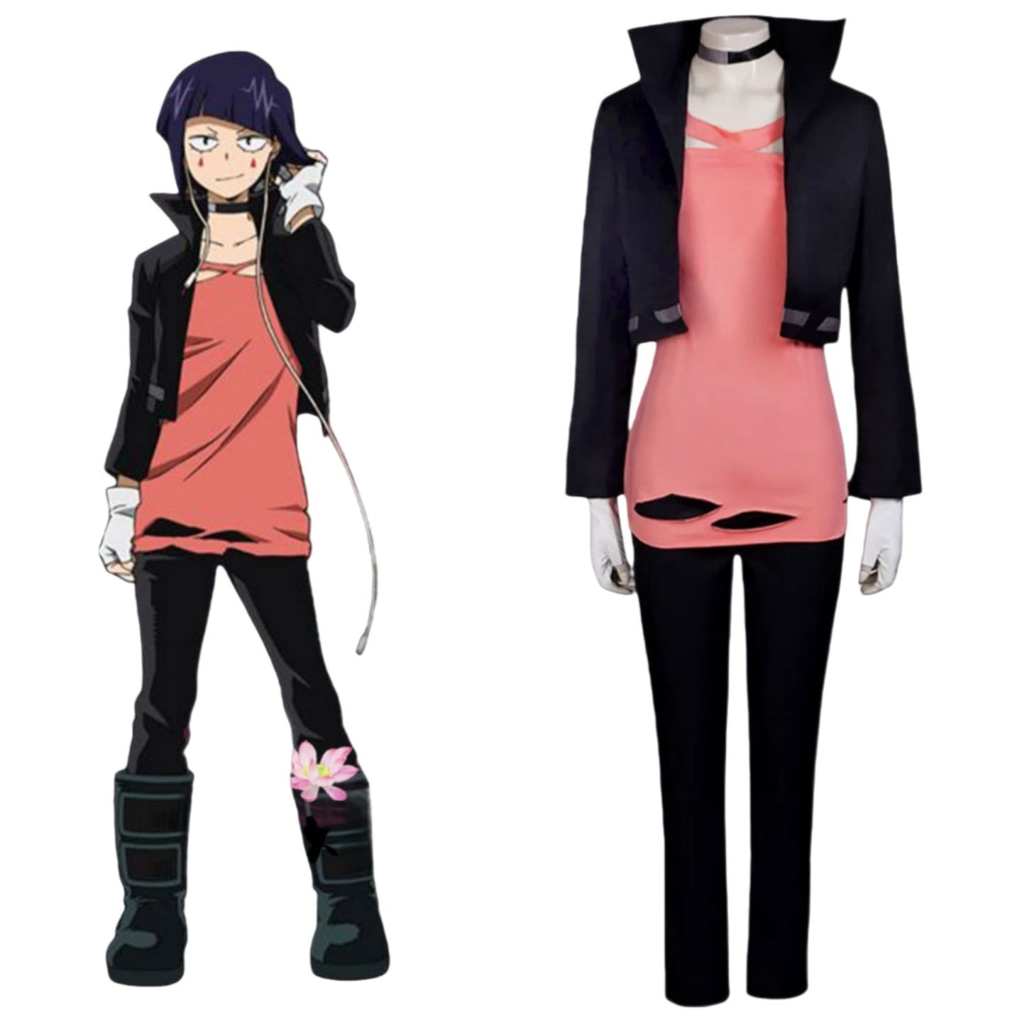 Kyoka Jiro Hero Battle Suit Cosplay Costume from My Hero Academia - Coscosmos