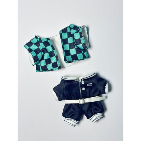 Labubu Doll Outfit: Demon Slayer Nezuko Kimono Set for 1/3 Generation - Coscosmos