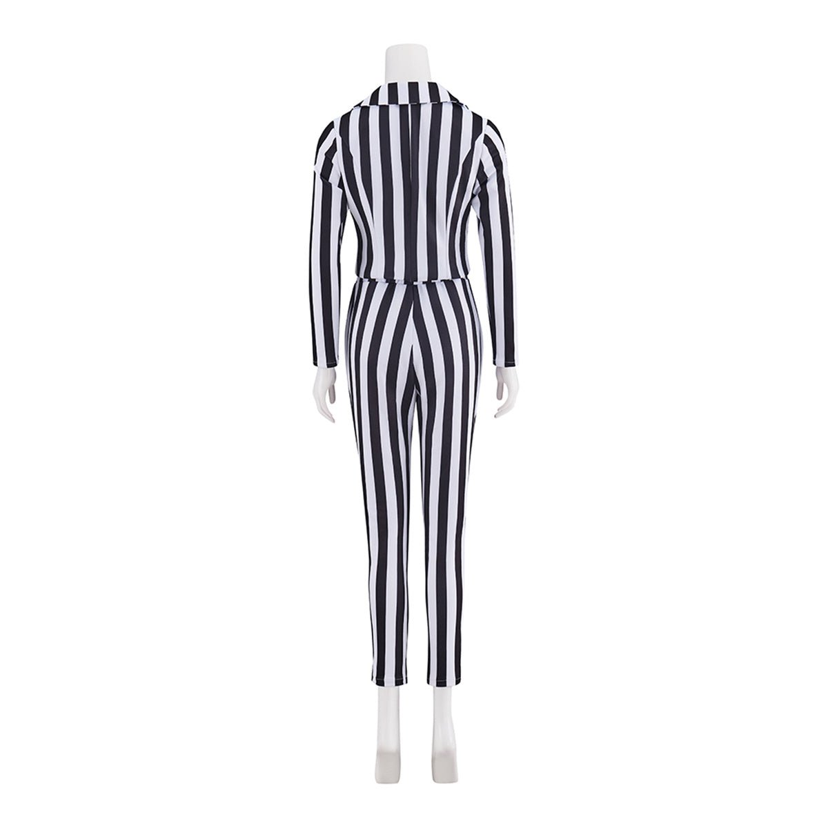 Ladies' Striped Suit with Tie Cosplay Costume – Perfect for Anime & Formal Events - Coscosmos