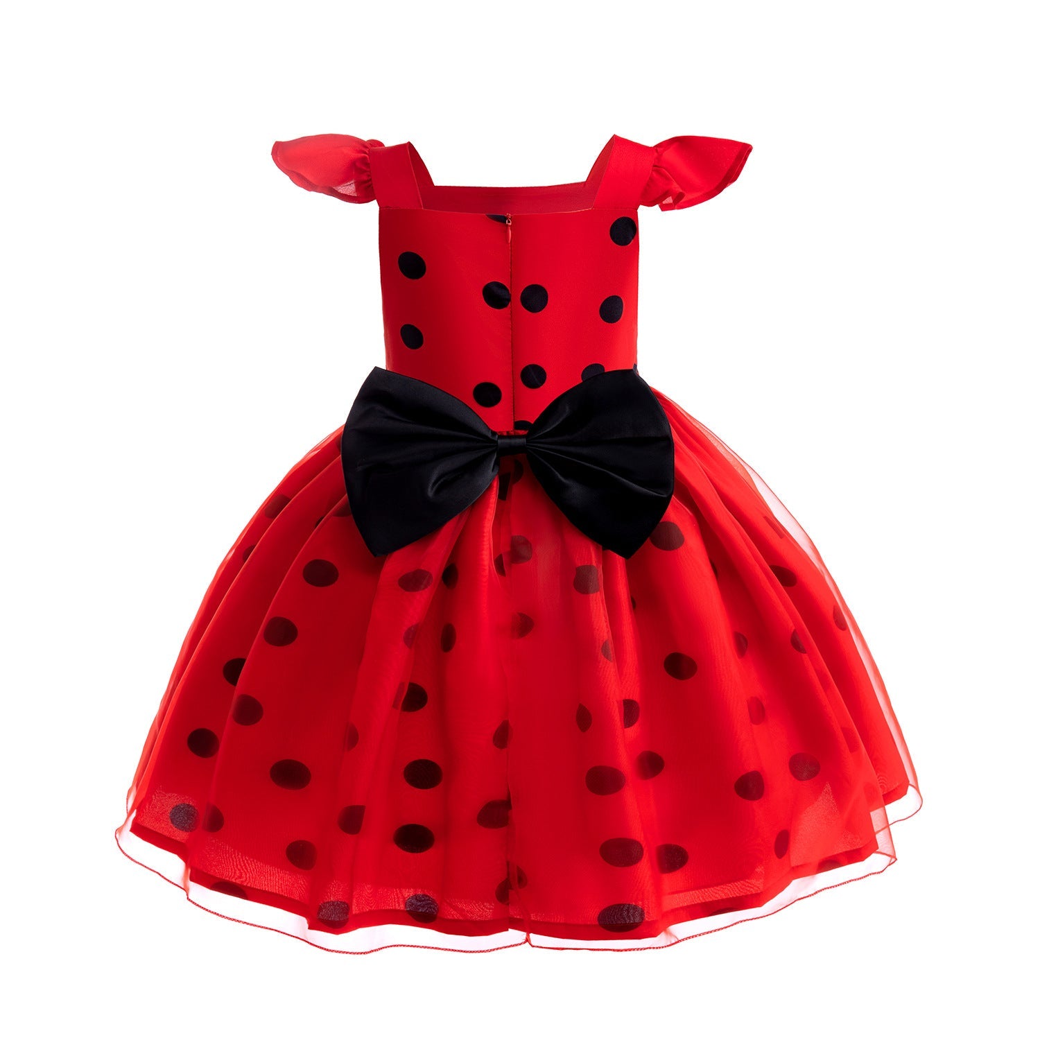 Ladybug Costume for Kids - French Ladybug Cosplay Dress for Role Play - Coscosmos