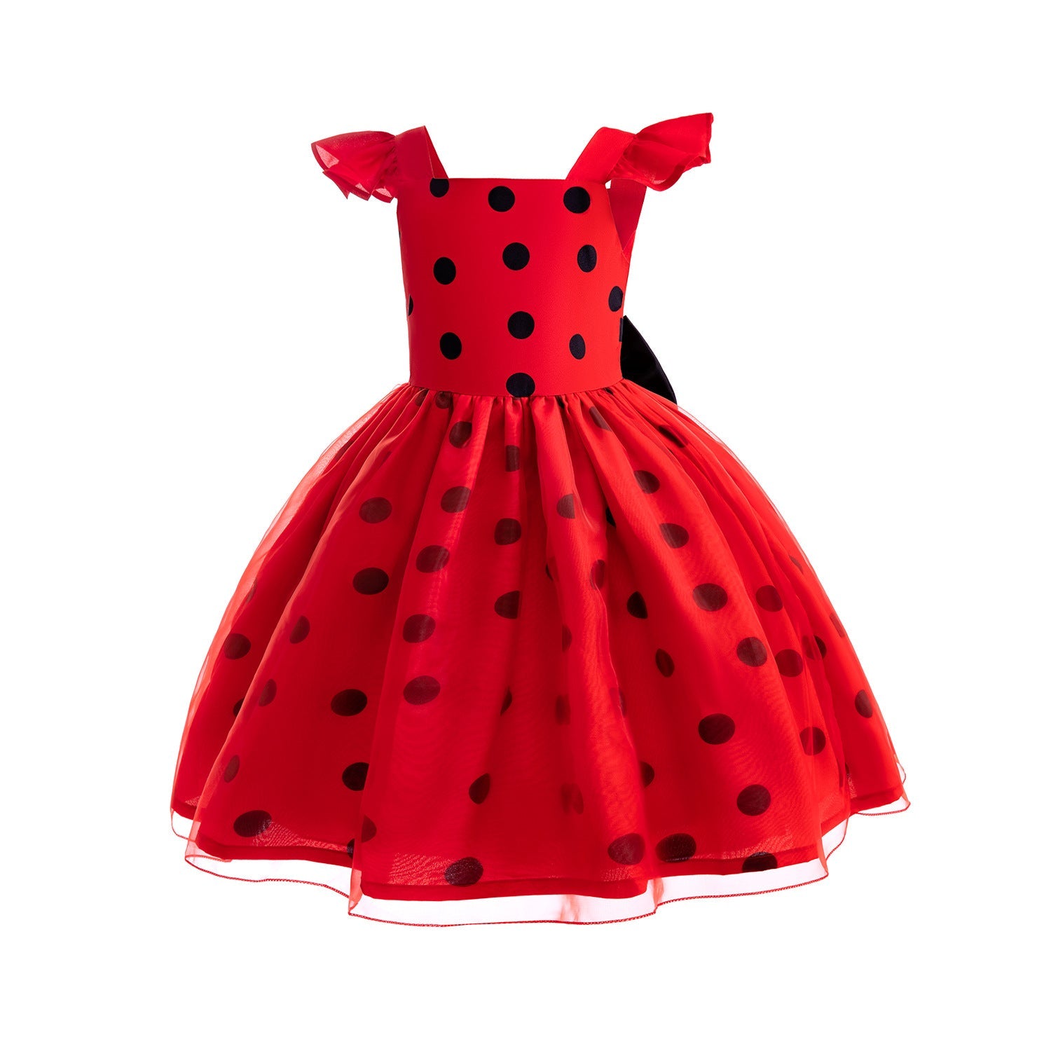 Ladybug Costume for Kids - French Ladybug Cosplay Dress for Role Play - Coscosmos