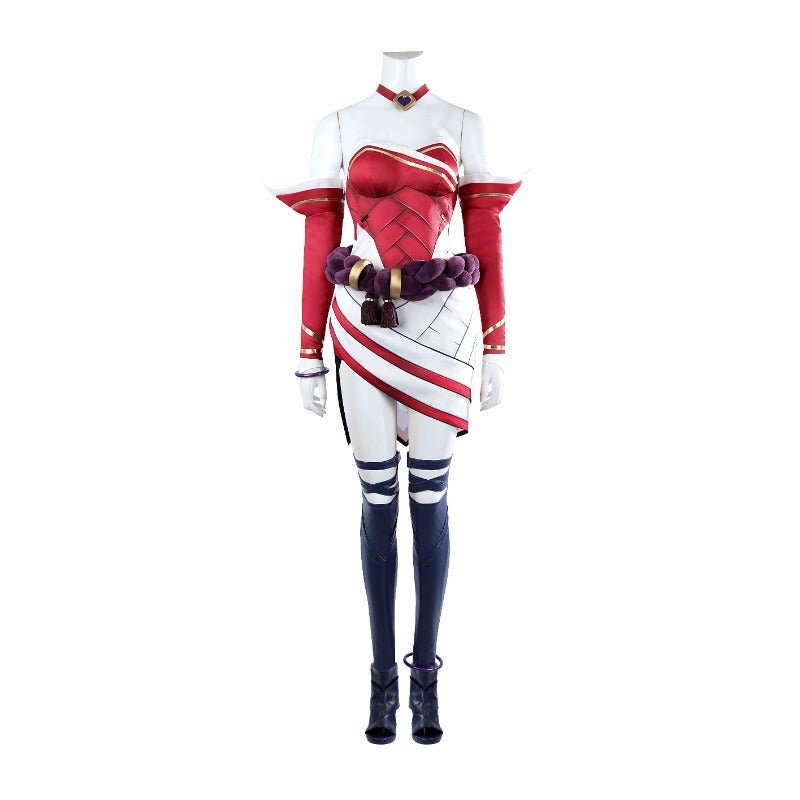 League of Legends Ahri 2XKO Cosplay Costume Halloween Outfit - Coscosmos