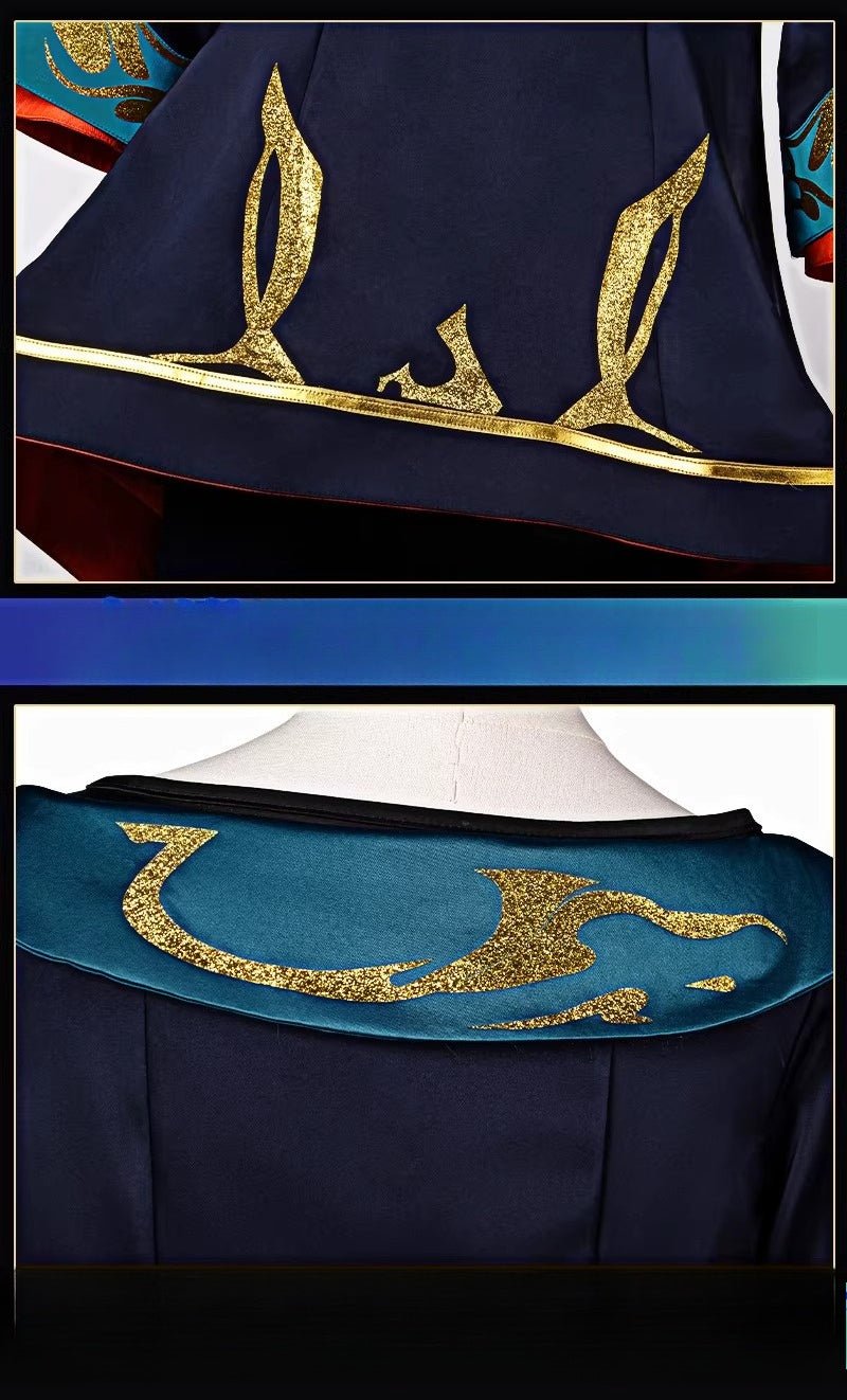 League of Legends Cosmic Aurelion Sol Cosplay Costume Full Set - Official Star Forger Outfit - Coscosmos