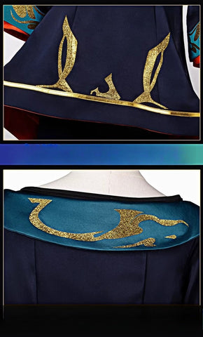 League of Legends Cosmic Aurelion Sol Cosplay Costume Full Set - Official Star Forger Outfit - Coscosmos