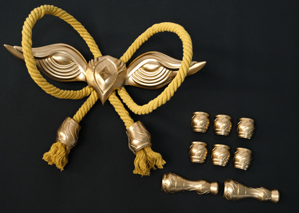 League of Legends Cosplay Costume - Unbreakable Vow Yone Embroidered Anime Game C Outfit for Women - Coscosmos