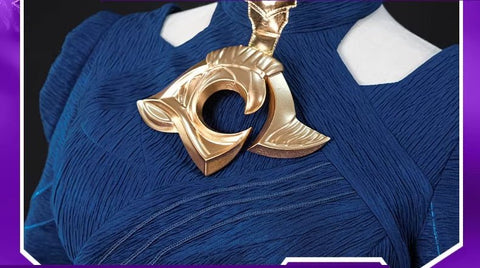 League of Legends Cosplay Costume - Unbreakable Vow Yone Embroidered Anime Game C Outfit for Women - Coscosmos
