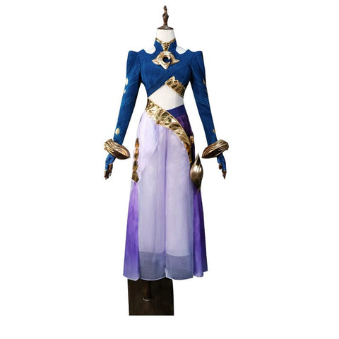 League of Legends Cosplay Costume - Unbreakable Vow Yone Embroidered Anime Game C Outfit for Women - Coscosmos