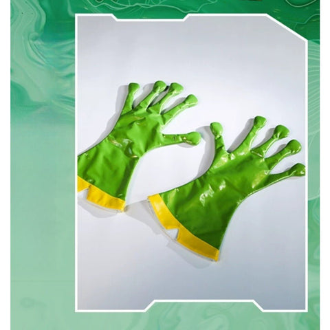 League of Legends Gwen Frog Raincoat Cosplay Costume - Coscosmos
