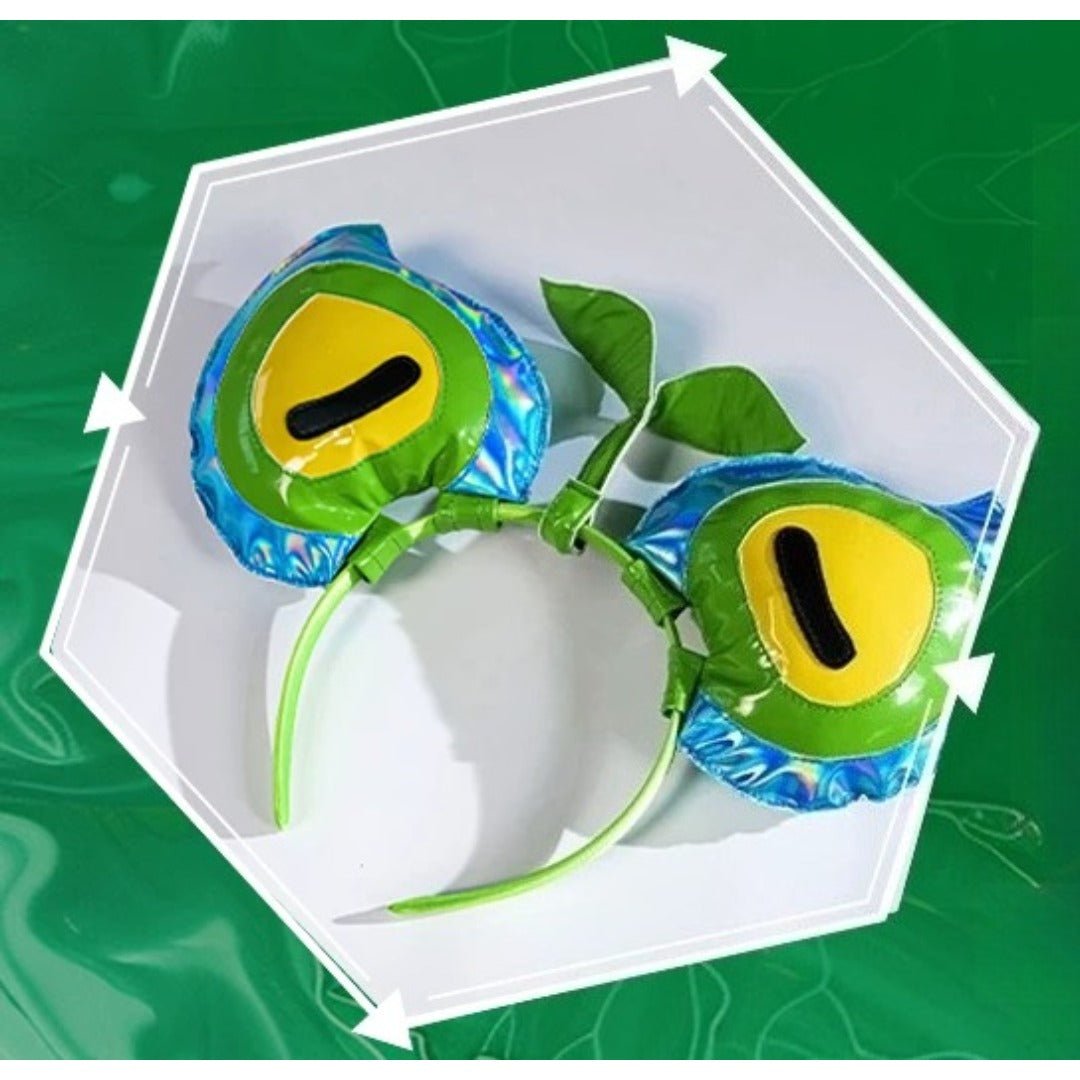 League of Legends Gwen Frog Raincoat Cosplay Costume - Coscosmos
