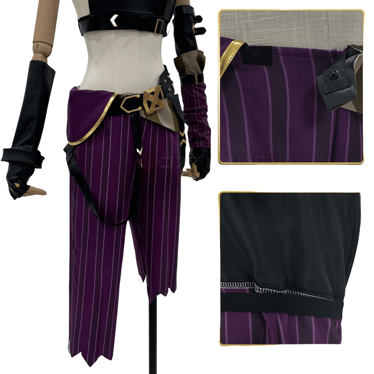 League of Legends Jinx Cosplay Costume - Premium Quality for Gamers - Coscosmos