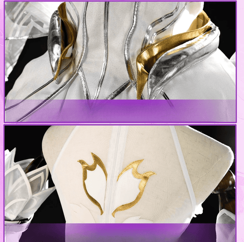 League of Legends Lux Crystal Rose Cosplay Costume - Coscosmos