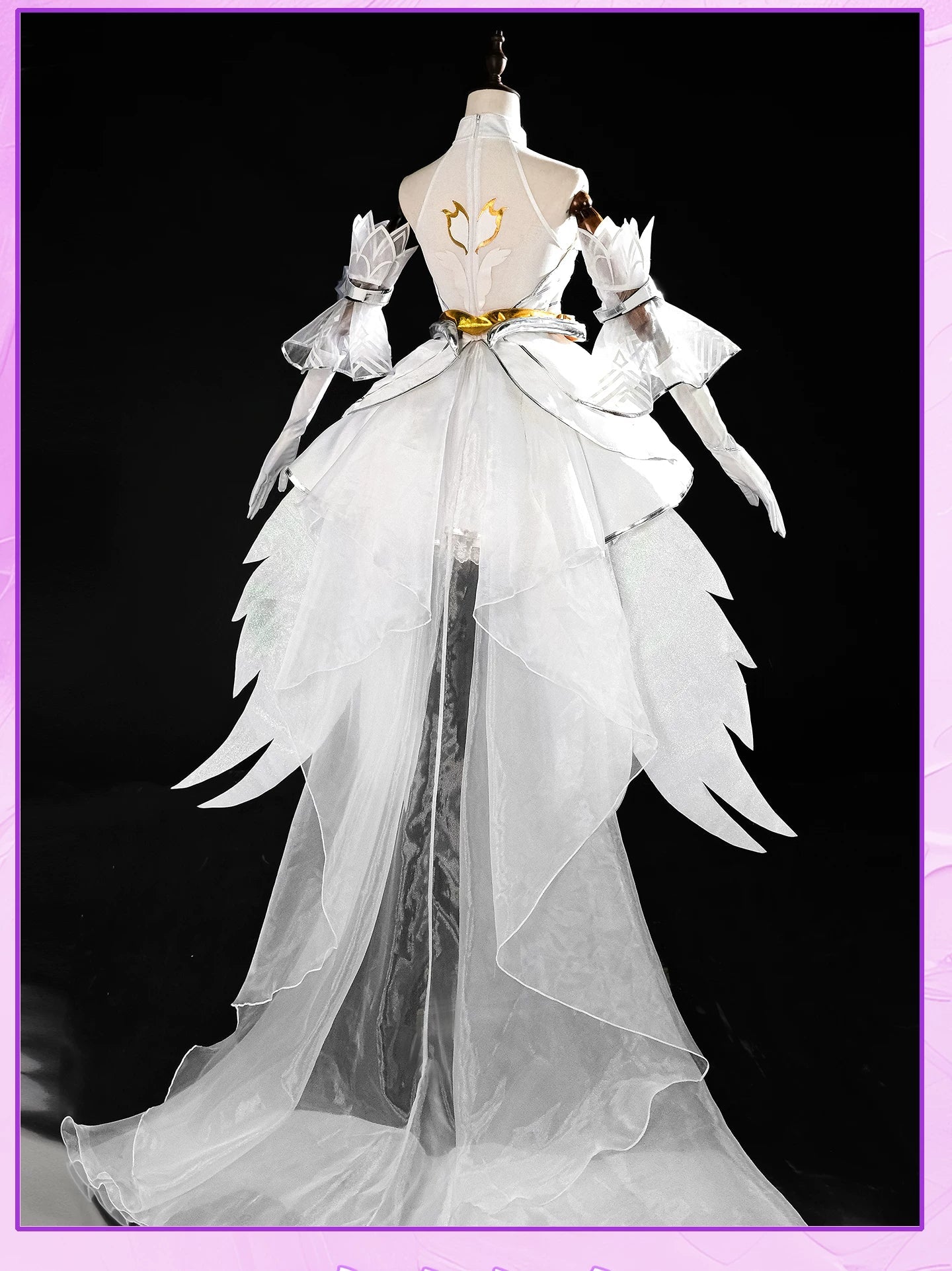 League of Legends Lux Crystal Rose Cosplay Costume - Coscosmos