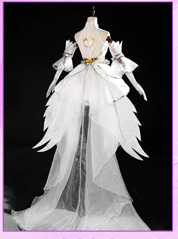 League of Legends Lux Crystal Rose Cosplay Costume - Coscosmos