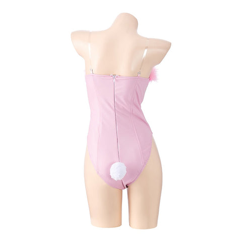 Legally Blonde Pink Bunny Jumpsuit Cosplay Costume – Playful & Iconic Elle Woods Look - Coscosmos