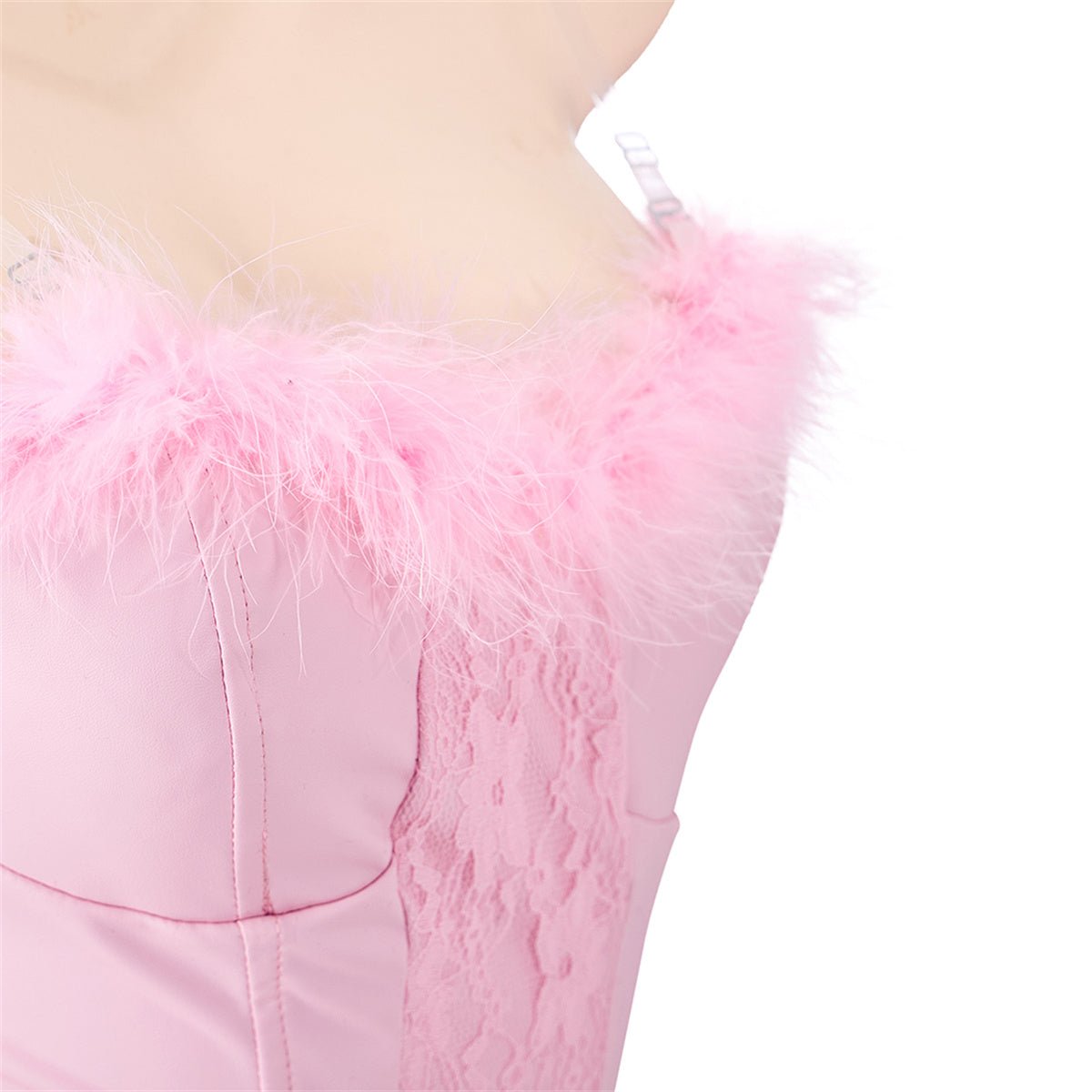 Legally Blonde Pink Bunny Jumpsuit Cosplay Costume – Playful & Iconic Elle Woods Look - Coscosmos