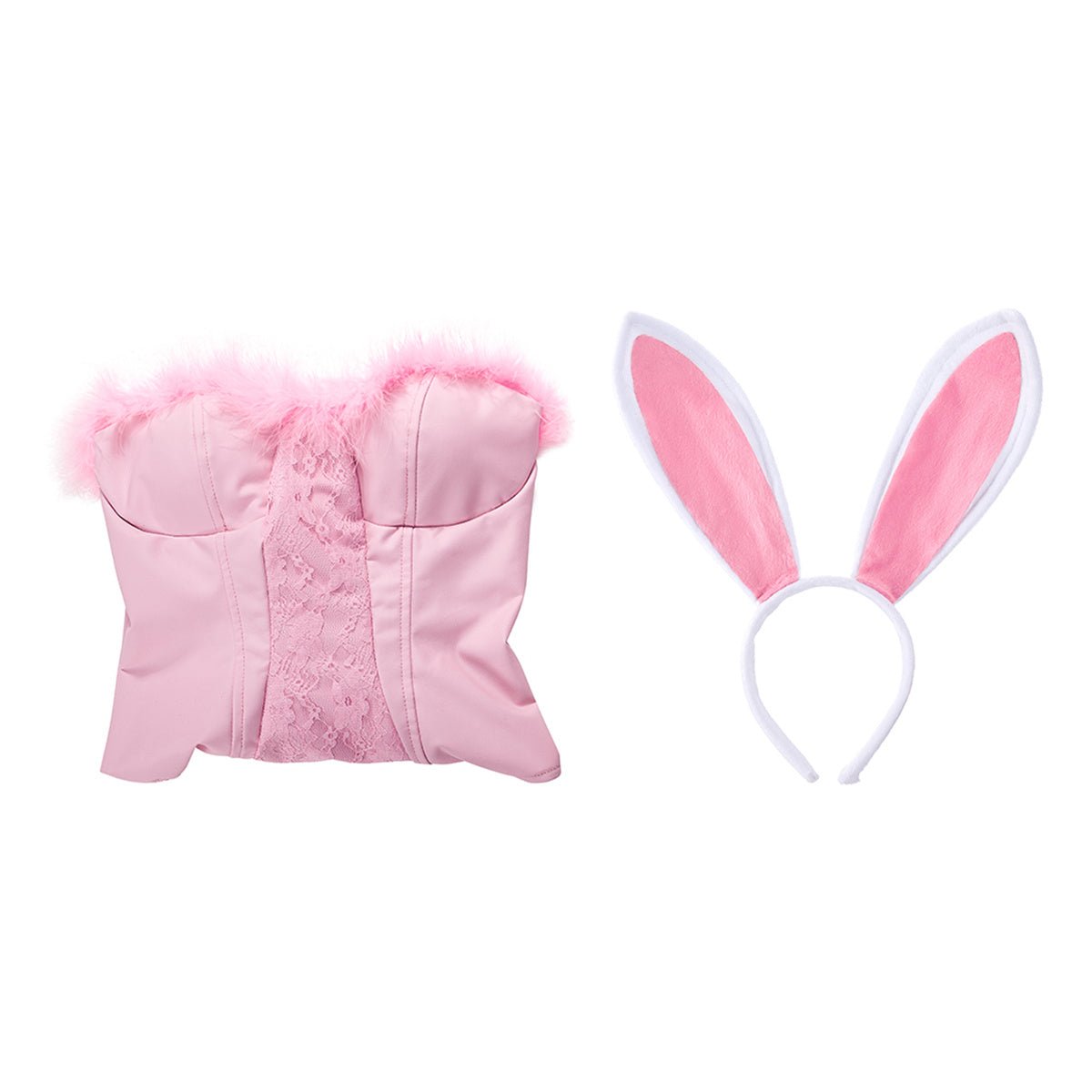 Legally Blonde Pink Bunny Jumpsuit Cosplay Costume – Playful & Iconic Elle Woods Look - Coscosmos