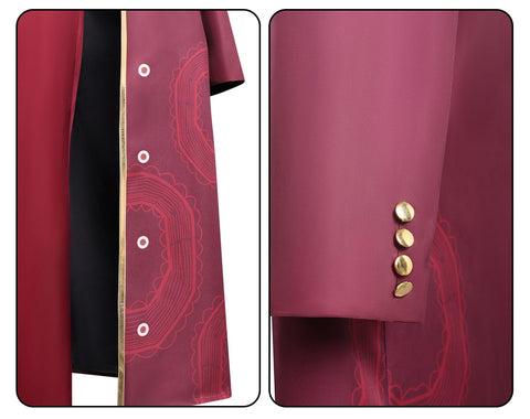 Limbus Company Eastern Thumb Meursault Cosplay Costume - Coscosmos
