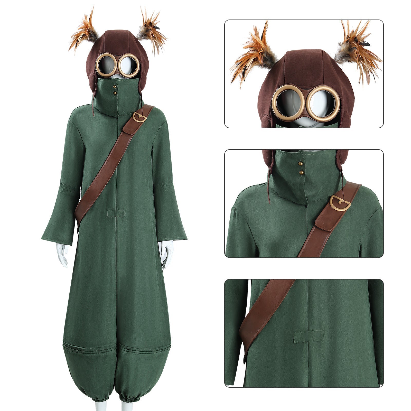 Little Nightmares III Alone Cosplay Costume - Low & Alone Anime Outfit - Coscosmos