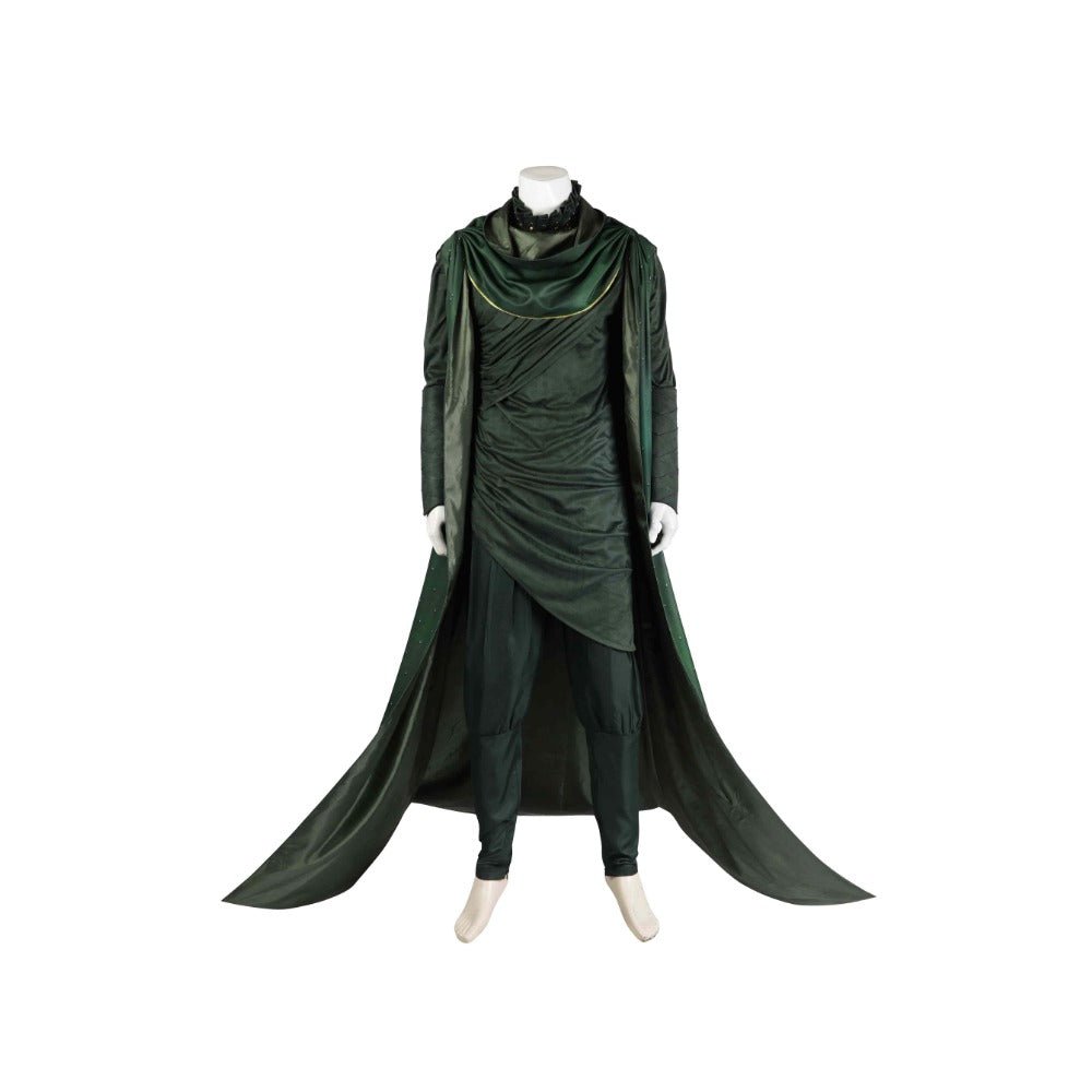 Loki Season 2 Loki God Suit - Complete Premium Cosplay Costume Set - Coscosmos