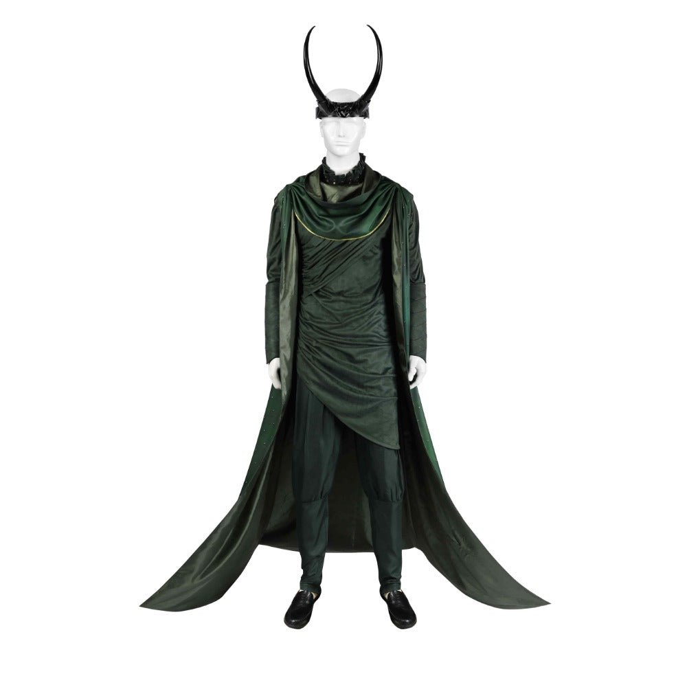 Loki Season 2 Loki God Suit - Complete Premium Cosplay Costume Set - Coscosmos