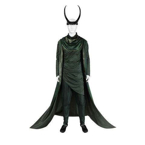 Loki Season 2 Loki God Suit - Complete Premium Cosplay Costume Set - Coscosmos