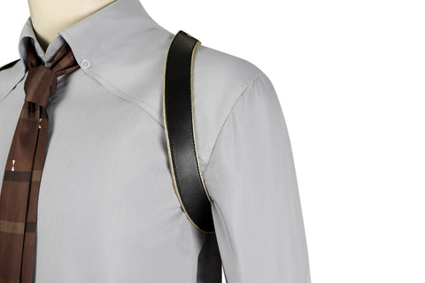 Loki Season 2 Premium Cosplay Costume Set - TVA Variant Full Outfit with Detailed Accessories - Coscosmos