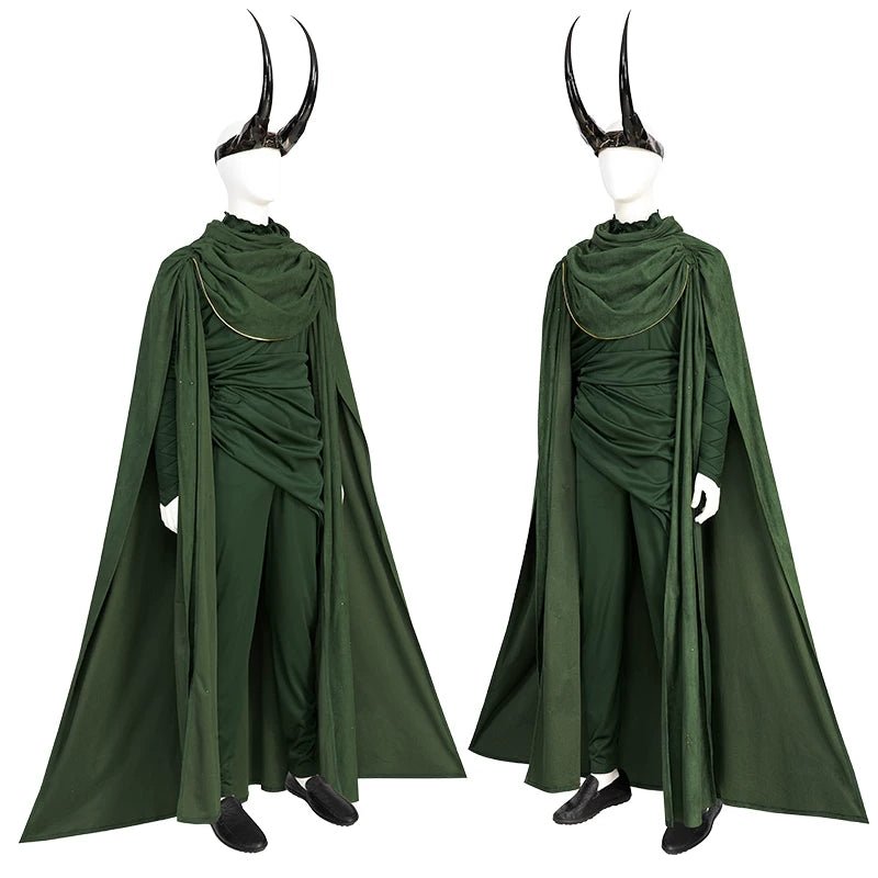 Loki Series TVA Variant Loki Season 2 Story God Cosplay Costume for Men – Premium Loki God of Stories Outfit - Coscosmos