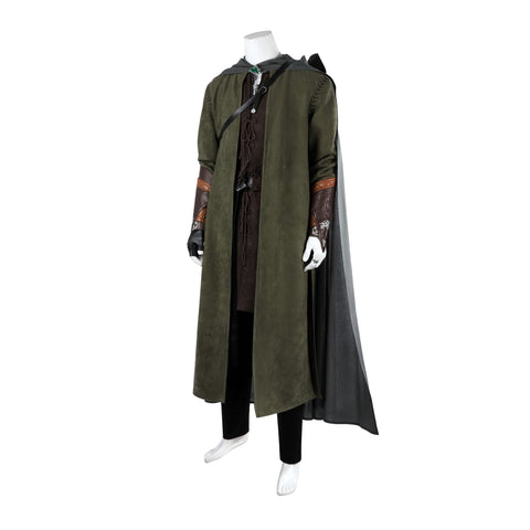 Lord of the Rings Aragorn Cosplay Costume for Men - Movie Accurate Outfit - Coscosmos