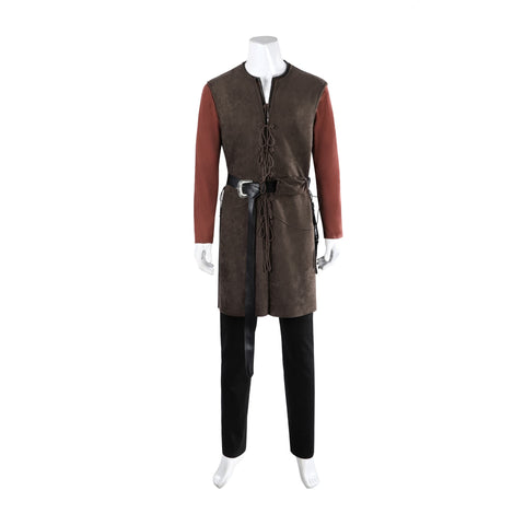Lord of the Rings Aragorn Cosplay Costume for Men - Movie Accurate Outfit - Coscosmos
