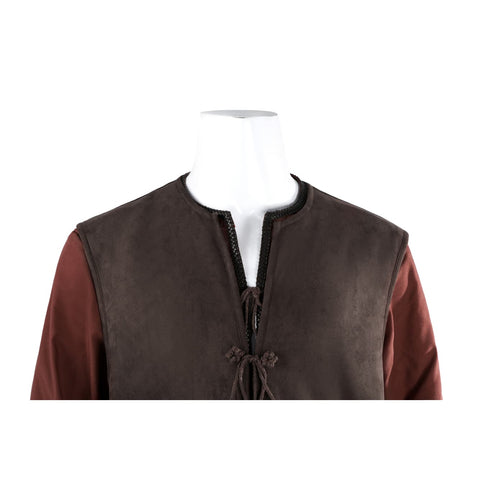 Lord of the Rings Aragorn Cosplay Costume for Men - Movie Accurate Outfit - Coscosmos